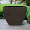 Modern Planter - Short Square With Color & Size Options, Made In The USA