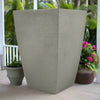 Modern Planter - Tall Square With Size & Color Options, Made In The USA