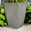 Modern Planter - Tall Square With Size & Color Options, Made In The USA