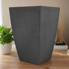 Modern Planter - Tall Square With Size & Color Options, Made In The USA