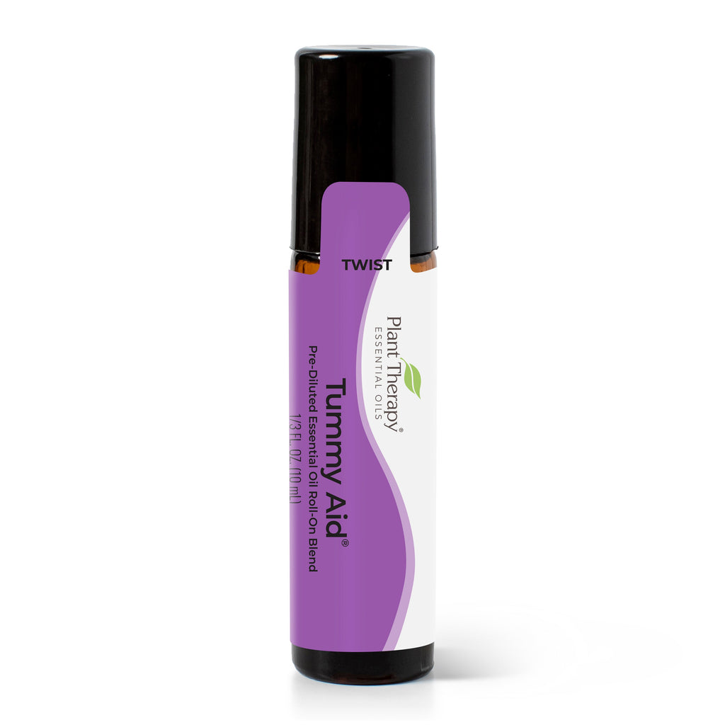 Tummy Aid Essential Oil Pre-Diluted Roll-On Blend By Plant Therapy