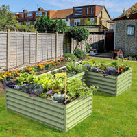 Olle Gardens 17" Tall "U" Shape Infinity Raised Garden Bed