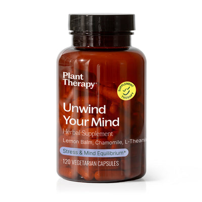 Unwind Your Mind Herbal Supplement - 120 Capsules By Plant Therapy
