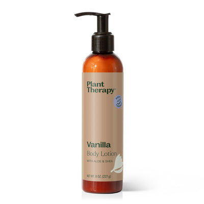 Vanilla Body Lotion with Aloe and Shea By Plant Therapy