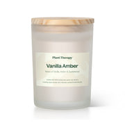 Vanilla Amber Naturally Scented Candle By Plant Therapy