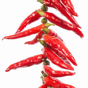 Yatzy or the Yatsufusa Pepper Seeds, Japanese Cuisine Garden Vegetables