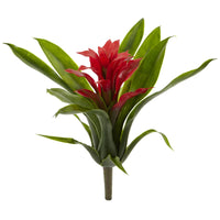 10” Bromeliad Artificial Flower (Set of 6)