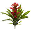 15” Artificial Bromeliad Flower (Set of 4)