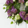 20" Artificial Hanel Lilac Wreath