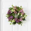 20" Artificial Hanel Lilac Wreath