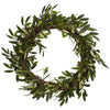 20" Artificial Olive Wreath