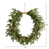 24" Holiday Christmas Pre-Lit Cascading Pine Artificial Wreath