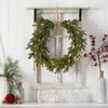 24" Holiday Christmas Pre-Lit Cascading Pine Artificial Wreath