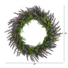 24” Lavender Artificial Wreath