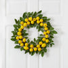 24” Lemon Artificial Wreath