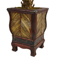 3’ Cycas Artificial Tree in Wood Planter