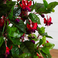 3’ Fuchsia Artificial Tree