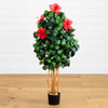 4’ Hibiscus Artificial Tree