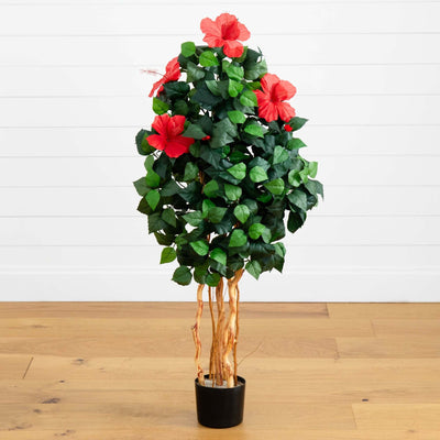 4’ Hibiscus Artificial Tree