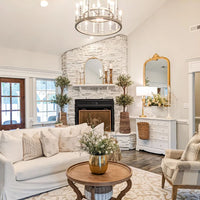 4.5' Artificial Olive Double Topiary Silk Tree