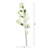 47" Artificial Bougainvillea Flower Stems - Set of 3