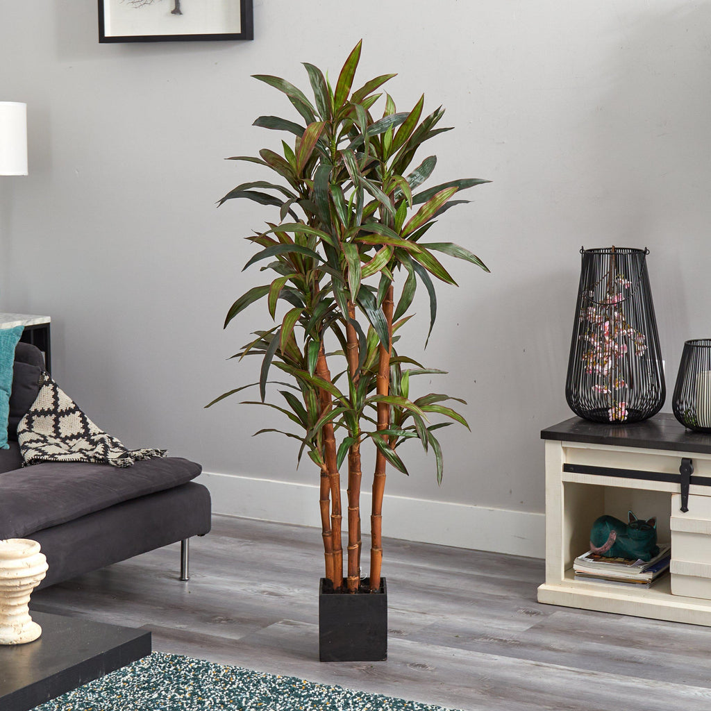 5' Artificial Yucca Silk Tree