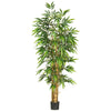 6' Belly Bamboo Silk Artificial Tree