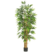 6' Belly Bamboo Silk Artificial Tree
