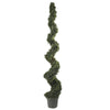 6' Artificial Cedar Spiral Silk Tree (In-door/Out-door)