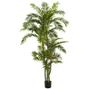 6’ Curvy Parlor Artificial Palm Silk Tree