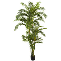 6’ Curvy Parlor Artificial Palm Silk Tree