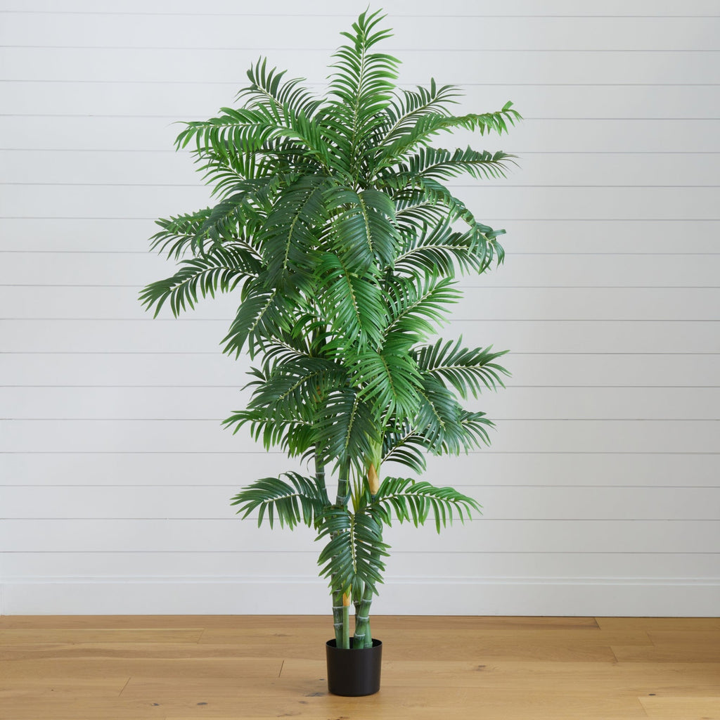 6’ Curvy Parlor Artificial Palm Silk Tree