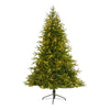 6.5’ Colorado Mountain Fir “Natural Look” Artificial Christmas Tree with 400 Clear LED Lights & 2056 Bendable Branches