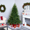 6.5’ Colorado Mountain Fir “Natural Look” Artificial Christmas Tree with 400 Clear LED Lights & 2056 Bendable Branches