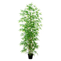 8’ Artificial Green Bamboo Tree