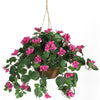 Artificial Bougainvillea Hanging Basket Silk Plant