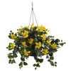 Artificial Hibiscus Hanging Basket