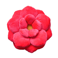 Camellia Plant Plush, 17" Flower Pillow~ 3 Color Choices