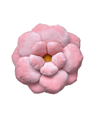 Camellia Plant Plush, 17" Flower Pillow~ 3 Color Choices