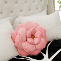 Camellia Plant Plush, 17" Flower Pillow~ 3 Color Choices