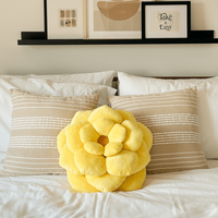 Camellia Plant Plush, 17" Flower Pillow~ 3 Color Choices