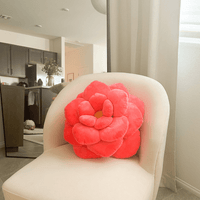 Camellia Plant Plush, 17" Flower Pillow~ 3 Color Choices