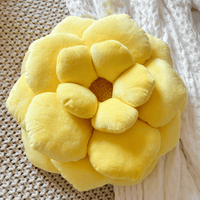 Camellia Plant Plush, 17" Flower Pillow~ 3 Color Choices