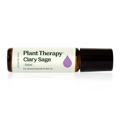 Clary Sage Essential Oil Pre-Diluted Roll-On By Plant Therapy