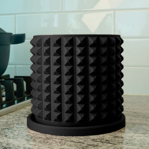 Cubist Planter with Drainage, Pick Your Color & Size