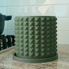 Cubist Planter with Drainage, Pick Your Color & Size