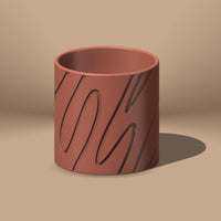 2 Color Rainbow Planter, Pick Your Colors & Size