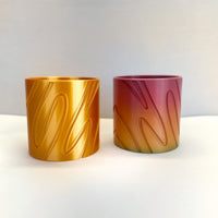 2 Color Rainbow Planter, Pick Your Colors & Size