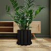 Funky Flow Planter with Drainage and Unique Tray, Pick & Choose Your Color