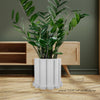 Funky Flow Planter with Drainage and Unique Tray, Pick & Choose Your Color